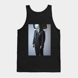 Suit Tube TV Man Tank Top